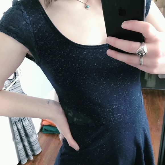 Navy Blue Dress - Picture 3 of 3